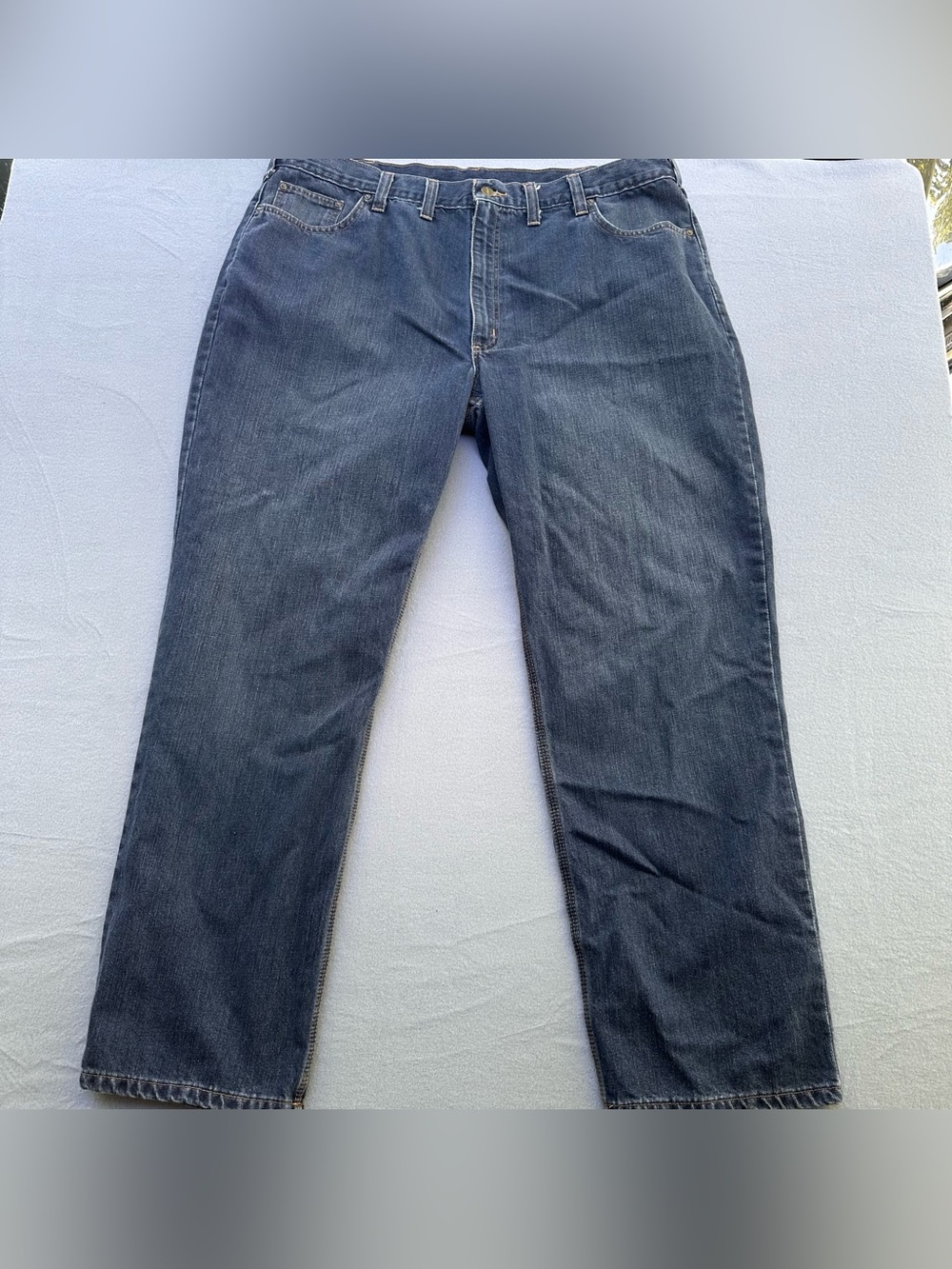 Carhartt Holter Relaxed Fit Midweight Denim Work Jeans Bed Rock Men’s 44x32